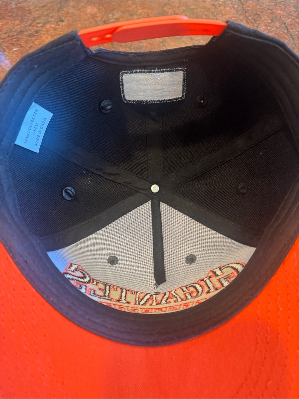 GIGANTES Chain Hat - San Francisco Giants Embroidered Snapback Hat - 2026 - Picture 5 of 7
